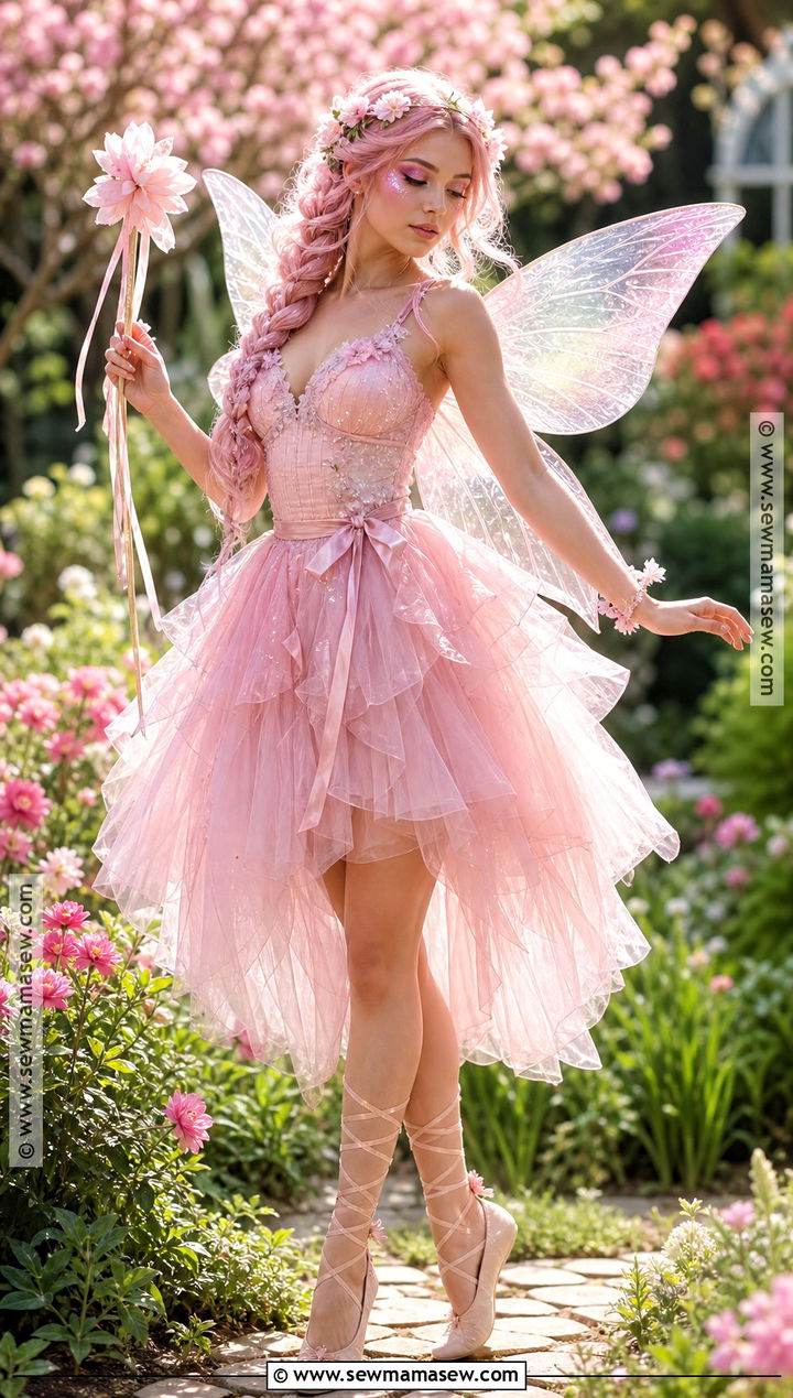Pink Fairy Dress Costume - 30 pink dress costume ideas