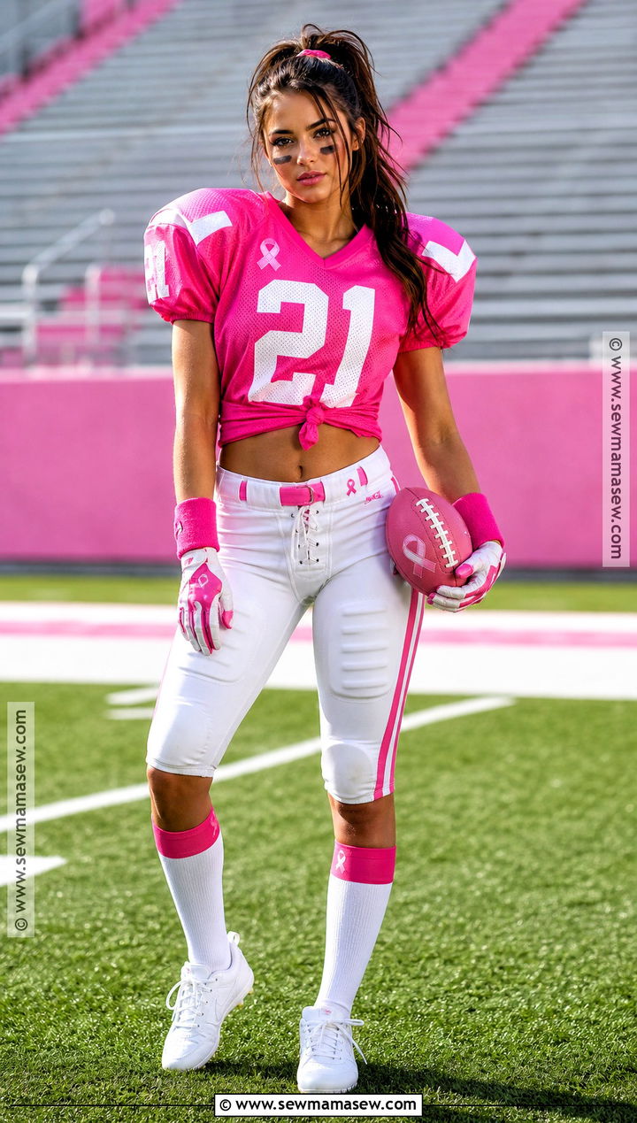 Pink Football Player Costume - 35 football player costume ideas