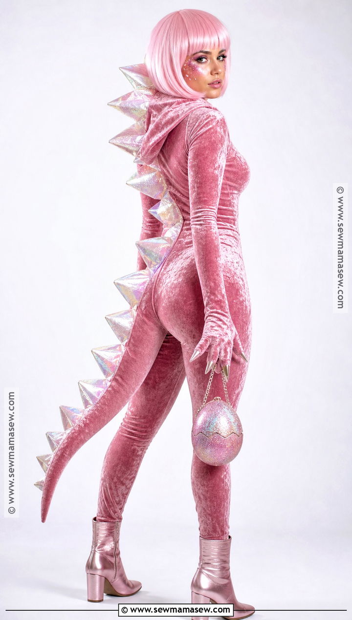 Pink Glam Dinosaur Costume - 40 dinosaur costume ideas