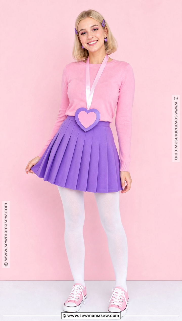 Pink Heart Locket Polly Pocket Costume - 30 polly pocket costume ideas