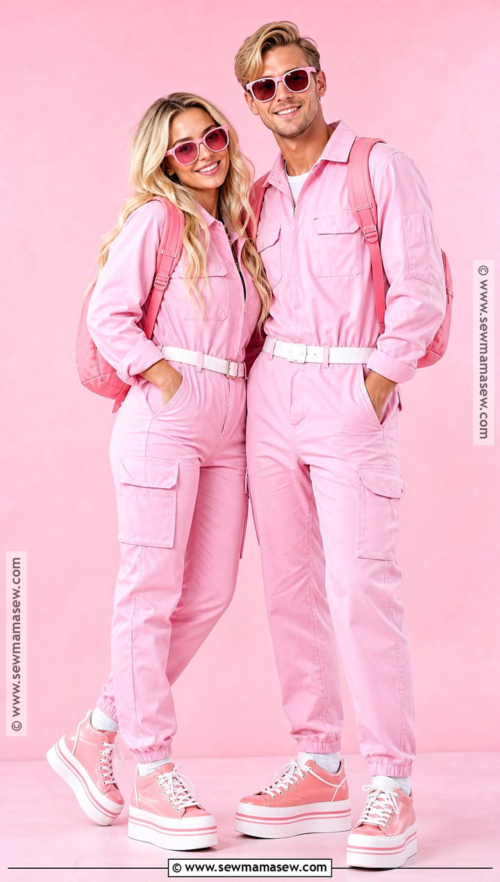 Pink Jumpsuit Barbie And Ken Costume - 30 barbie ken costume ideas