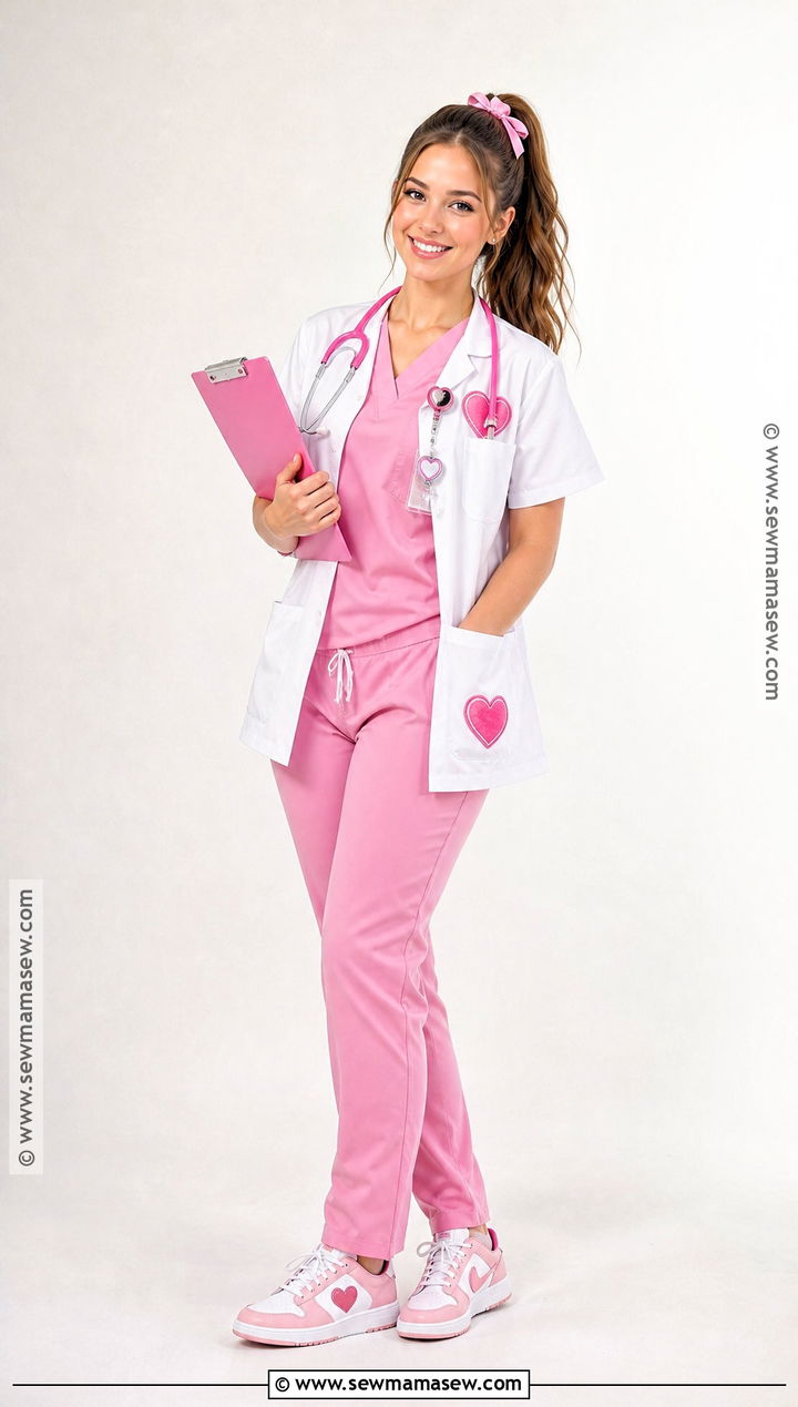 Pink Nurse Costume - 30 nurse outfit halloween ideas