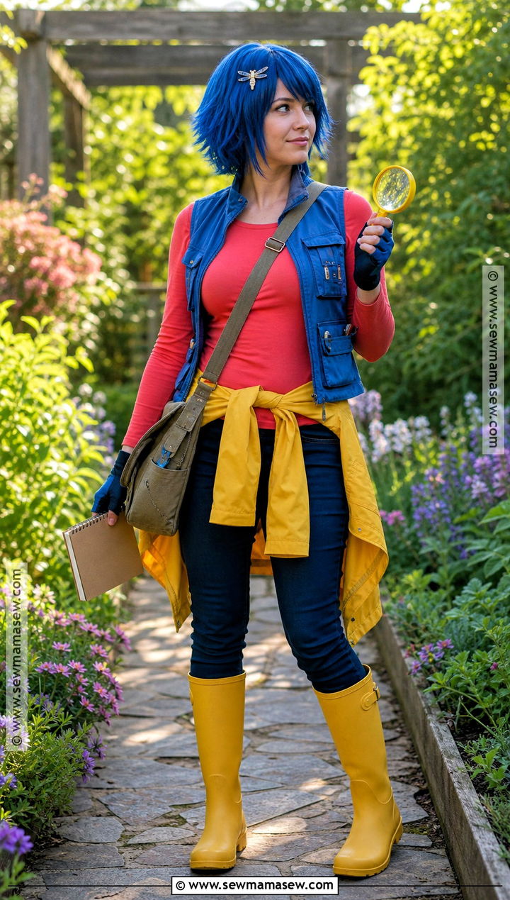 Pink Palace Explorer Coraline Costume - 30 caroline costume ideas