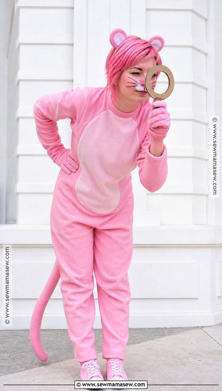 Pink Panther Costume - 40 pink halloween costumes