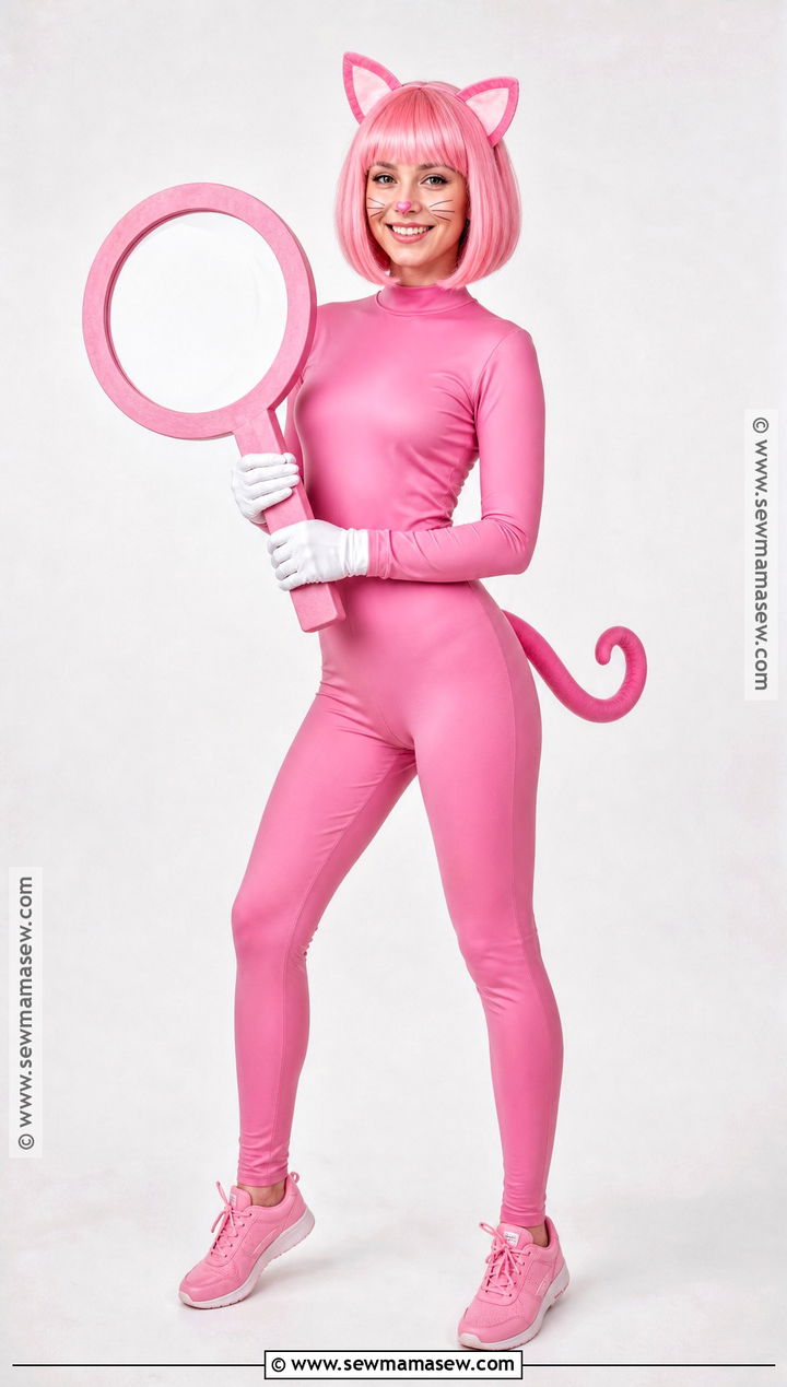 Pink Panther Costume - 35 pink halloween costume ideas