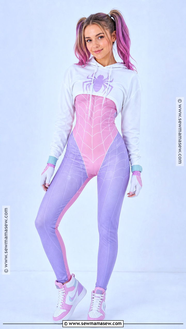 Pink Pastel Spidergirl Costume - 30 Spidergirl Costume Ideas