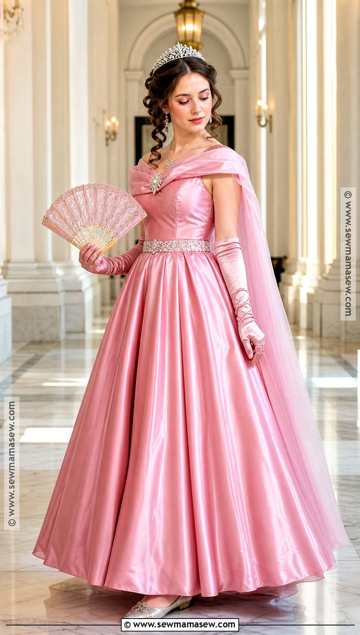 Pink Princess Dress Costume - 30 pink dress costume ideas