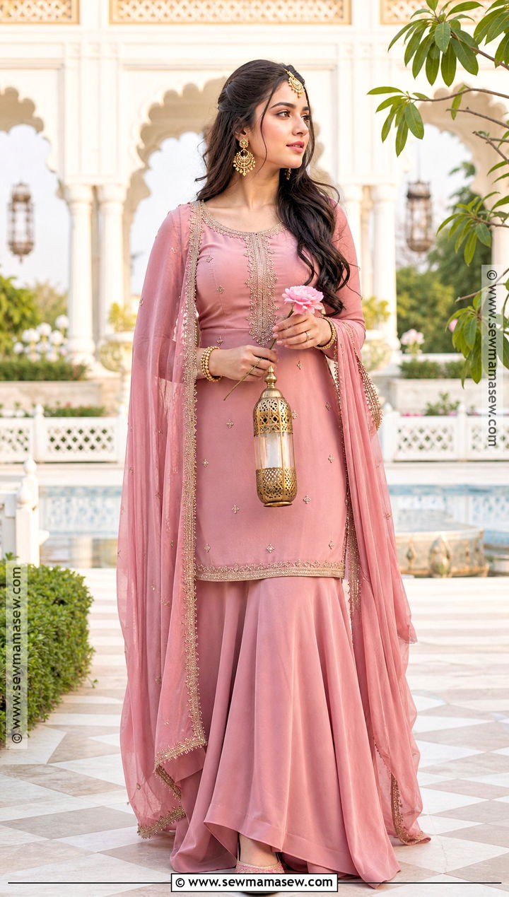 Pink Princess Jasmine Costume With Flowing Skirt - 30 aladin costume ideas