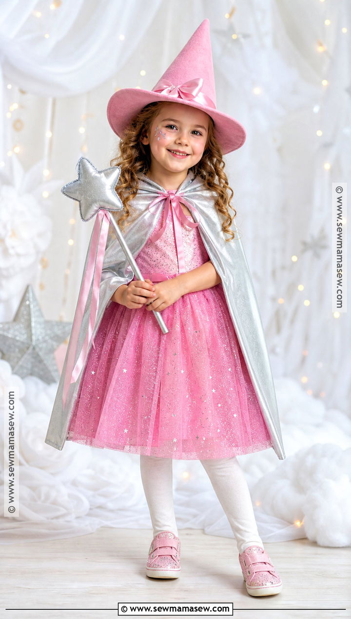 Pink Princess Witch Costume - 30 witch costumes for kids
