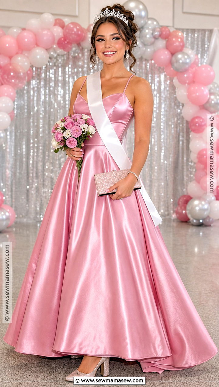 Pink Prom Queen Costume - 35 pink halloween costume ideas