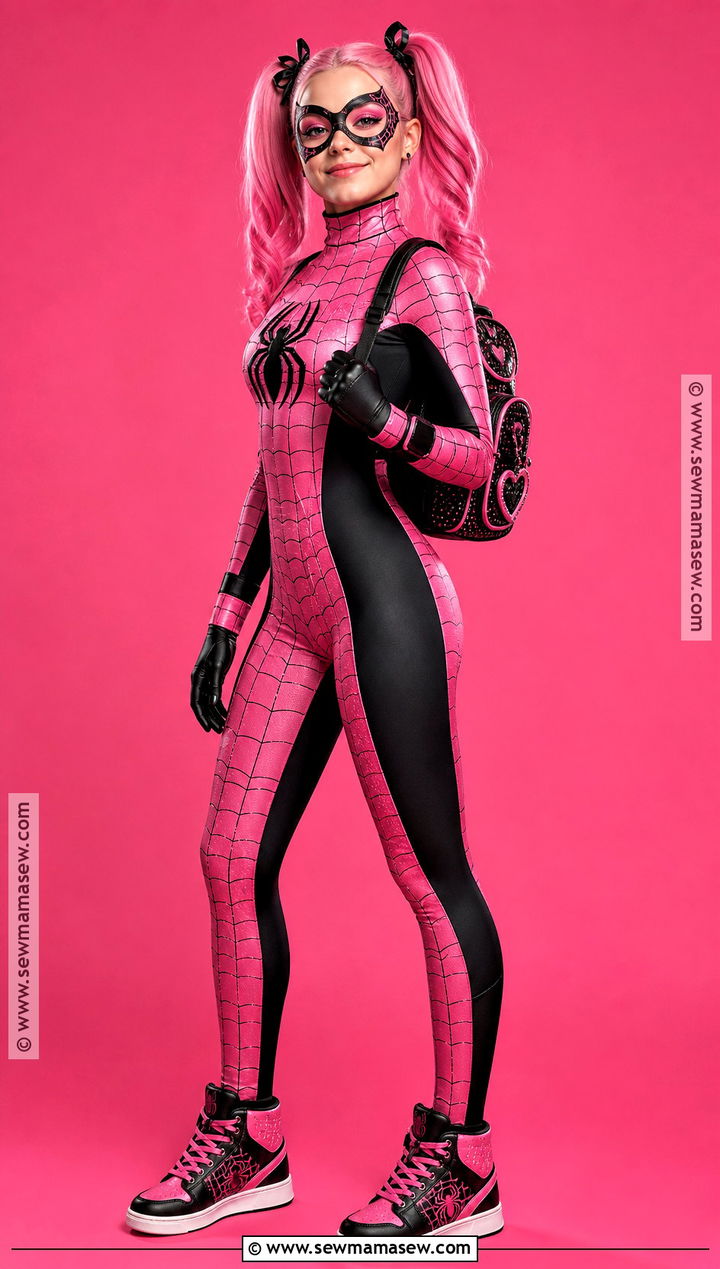 Pink Spider Man Costume - 30 girl spiderman costume ideas