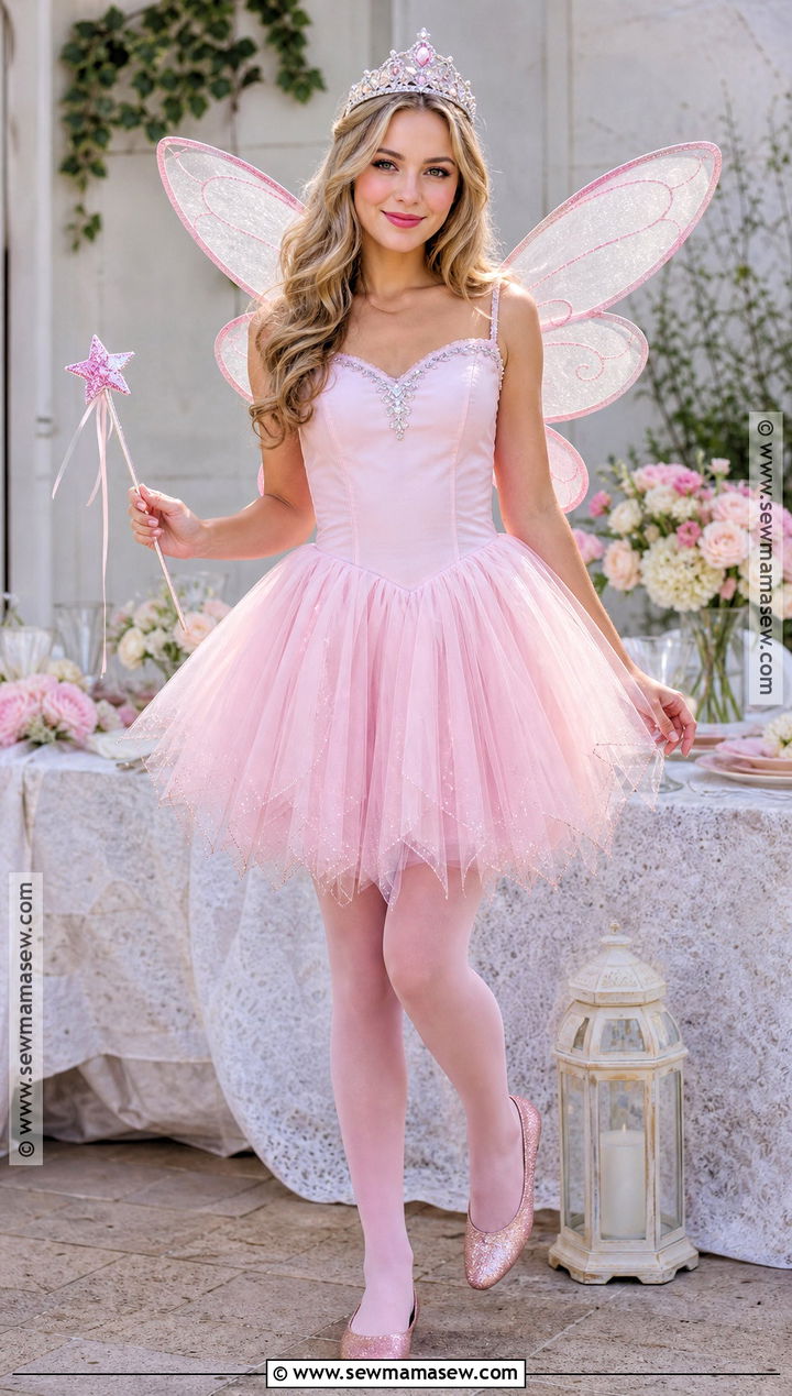 Pink Tulle Fairy Princess Costume - 30 fairy princess costume ideas