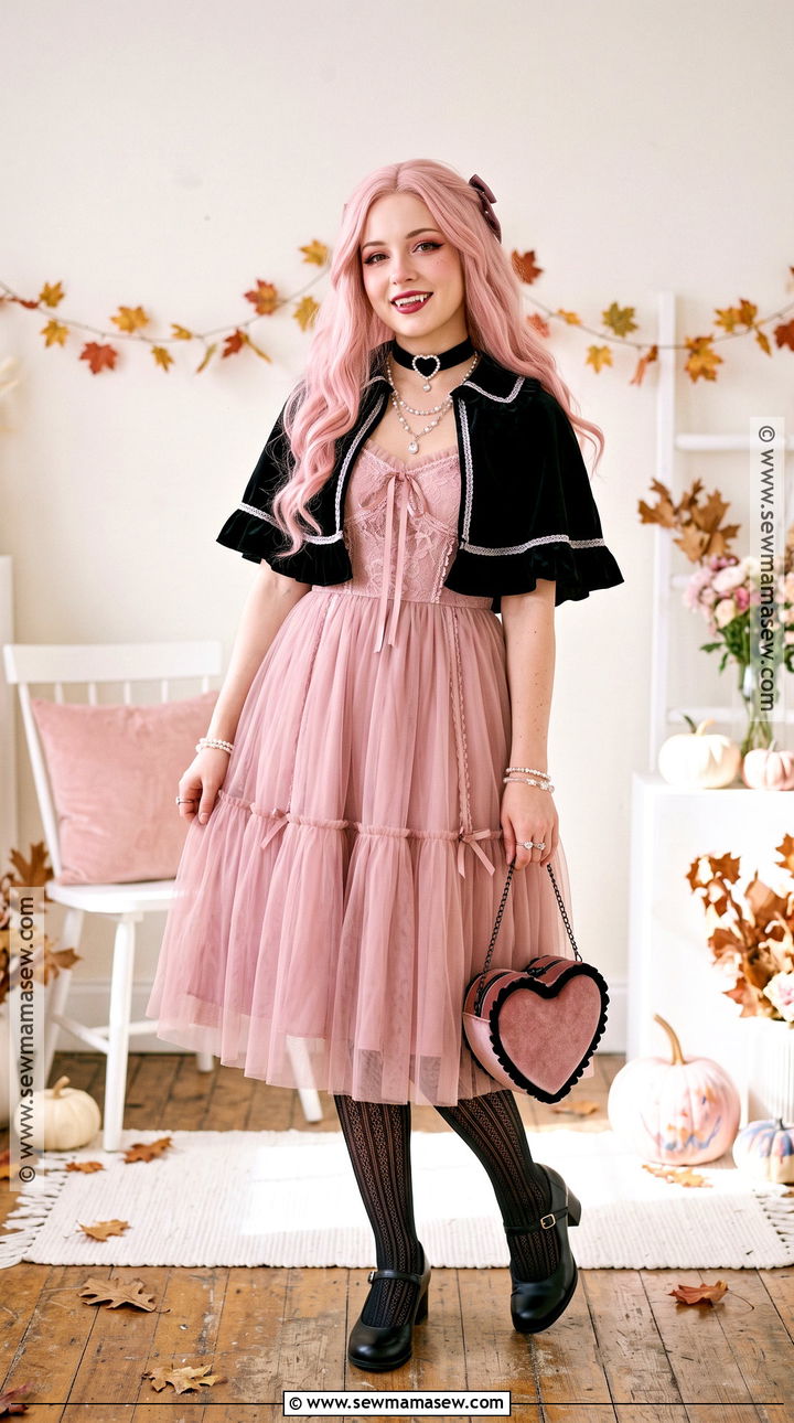 Pink Vampire Costume - 50 vampire costume ideas