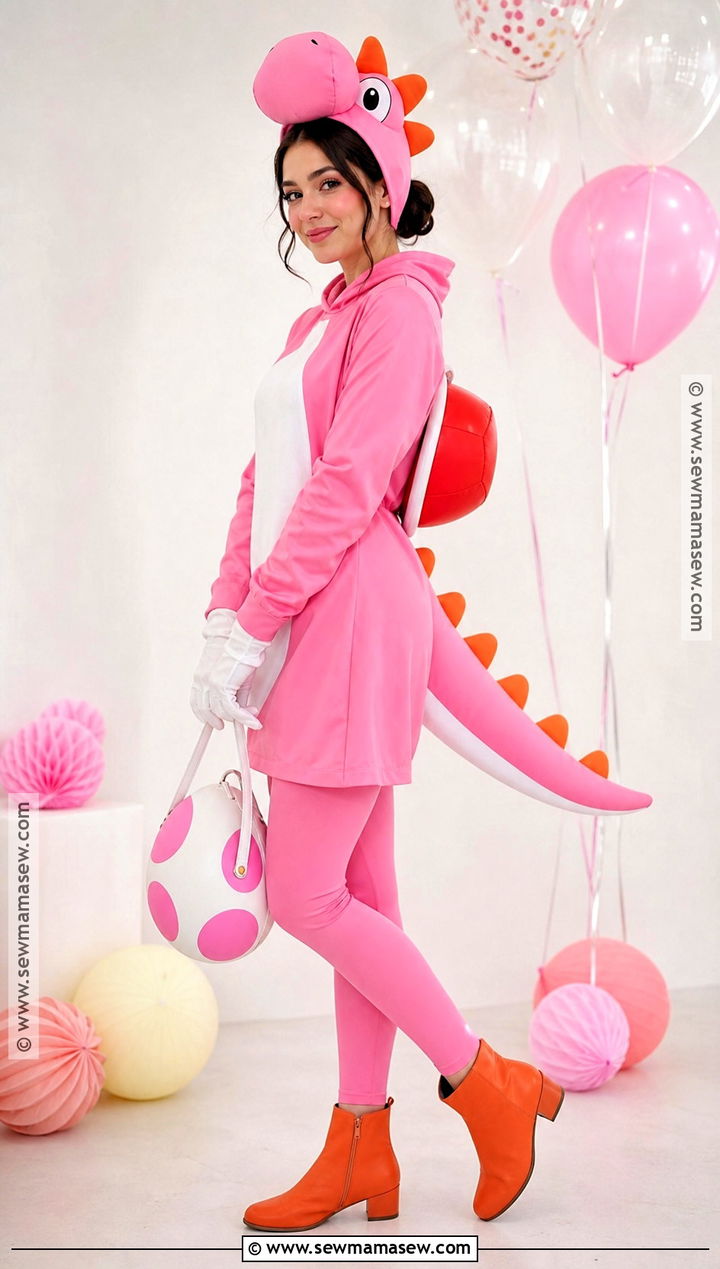 Pink Yoshi Costume - 35 yoshi costume ideas
