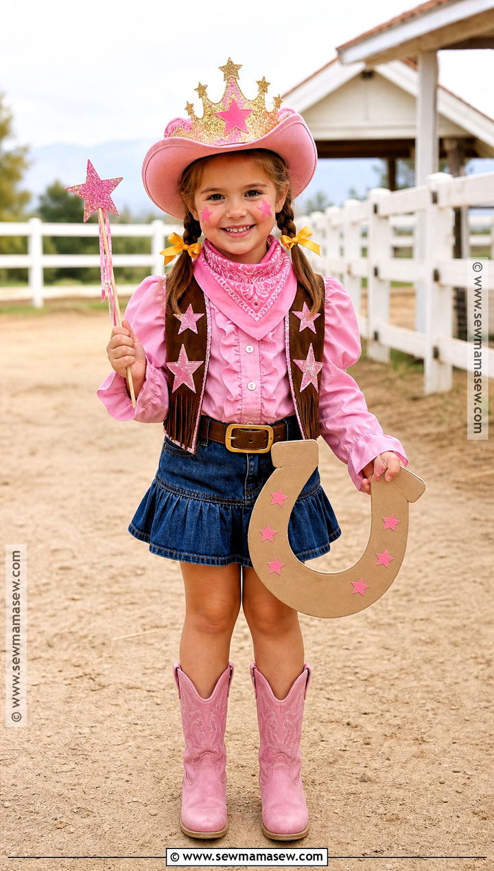 Pinkalicious Cowgirl Costume With Pink Boots - 40 pinkalicious costume ideas