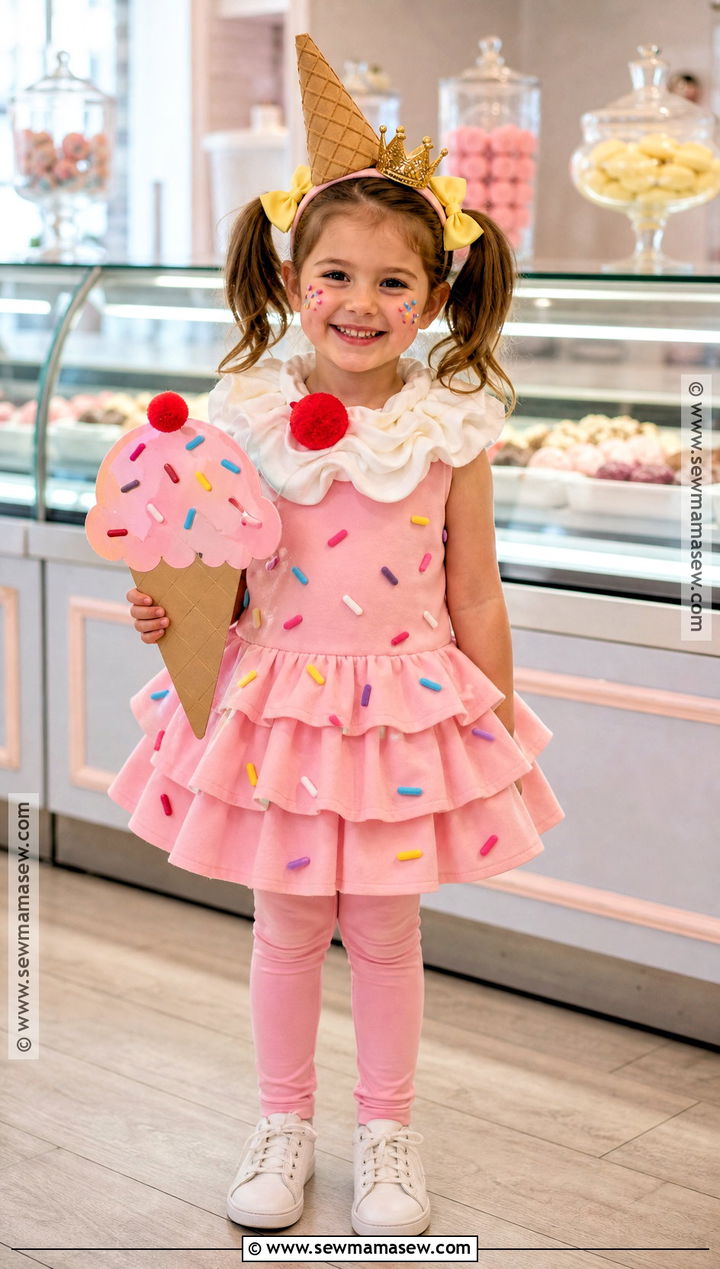 Pinkalicious Ice Cream Costume With Sprinkle Skirt - 40 pinkalicious costume ideas