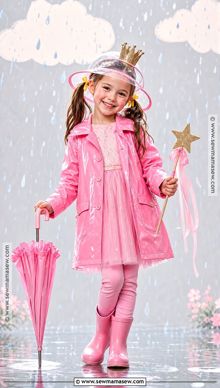 Pinkalicious Rainy Day Costume With Rain Boots - 40 pinkalicious costume ideas