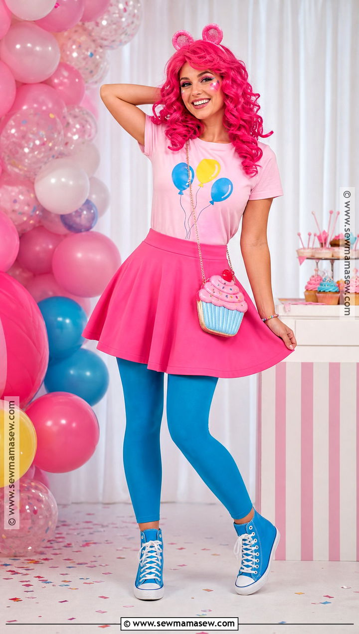Pinkie Pie Costume With Pink Hair - 35 pink hair costume ideas