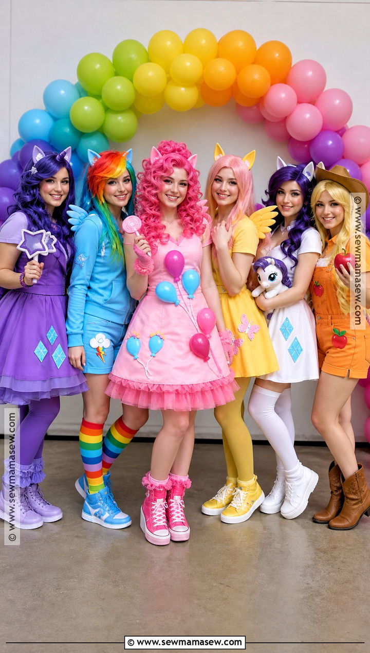 Pinkie Pie Group Costume - 35 Pinkie Pie Costume Ideas