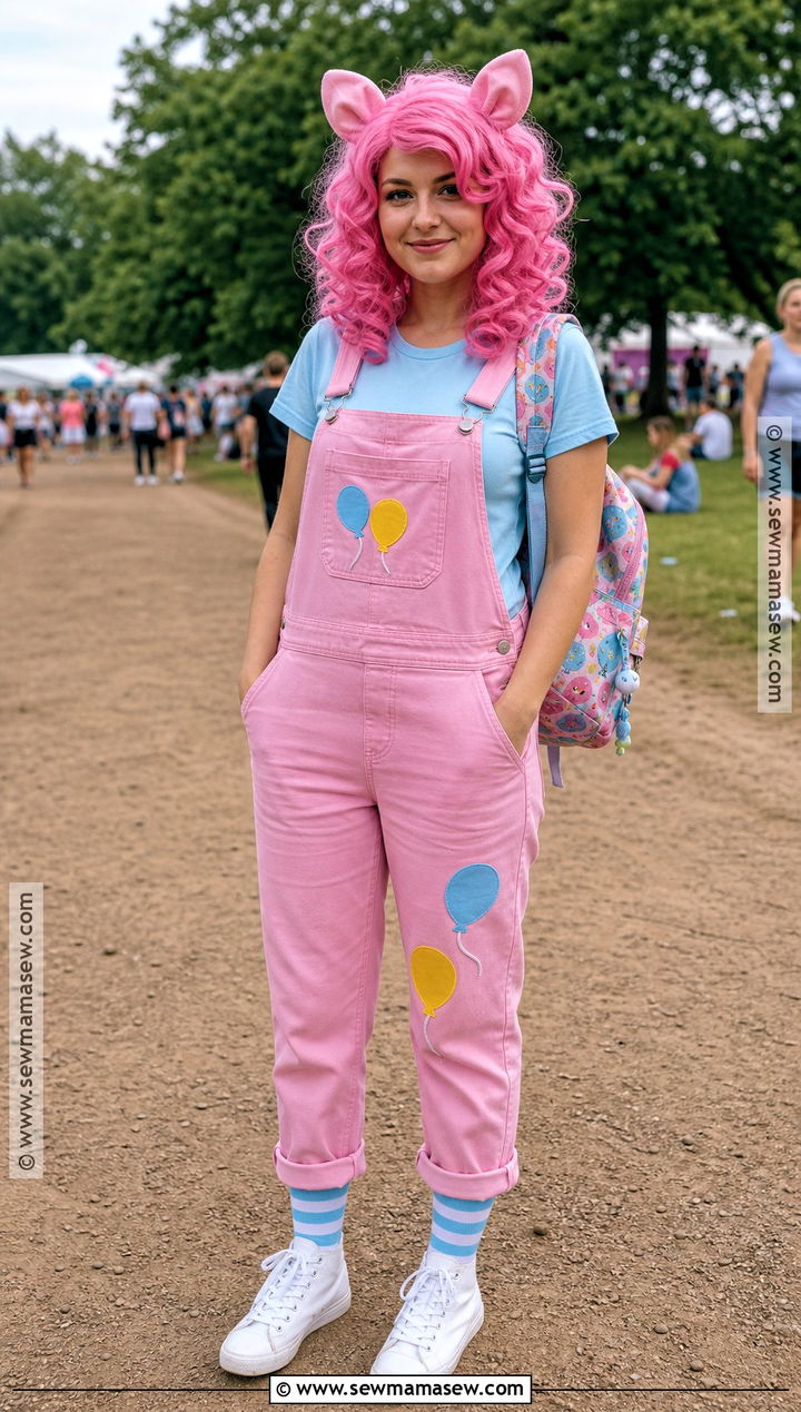 Pinkie Pie Overalls Costume - 35 Pinkie Pie Costume Ideas