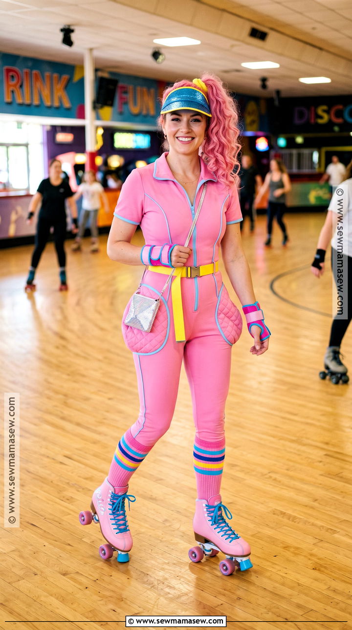 Pinkie Pie Roller Skater Costume - 35 Pinkie Pie Costume Ideas