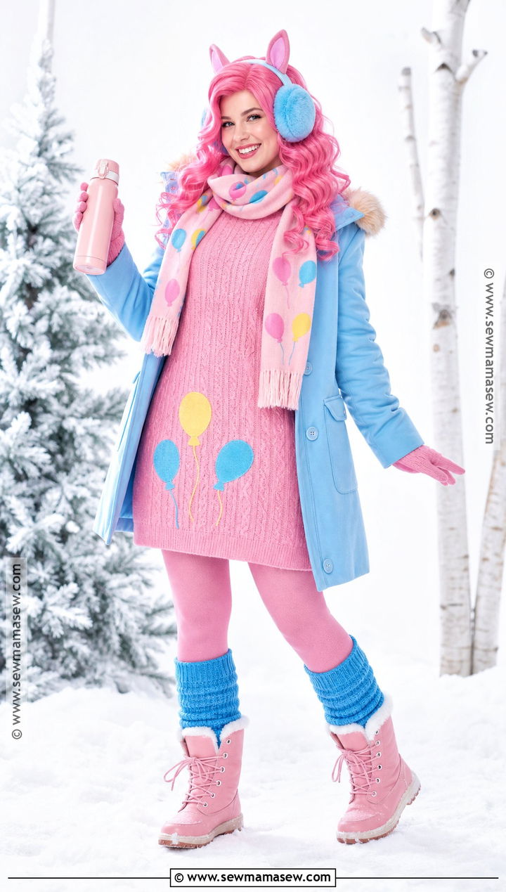 Pinkie Pie Winter Costume - 35 Pinkie Pie Costume Ideas