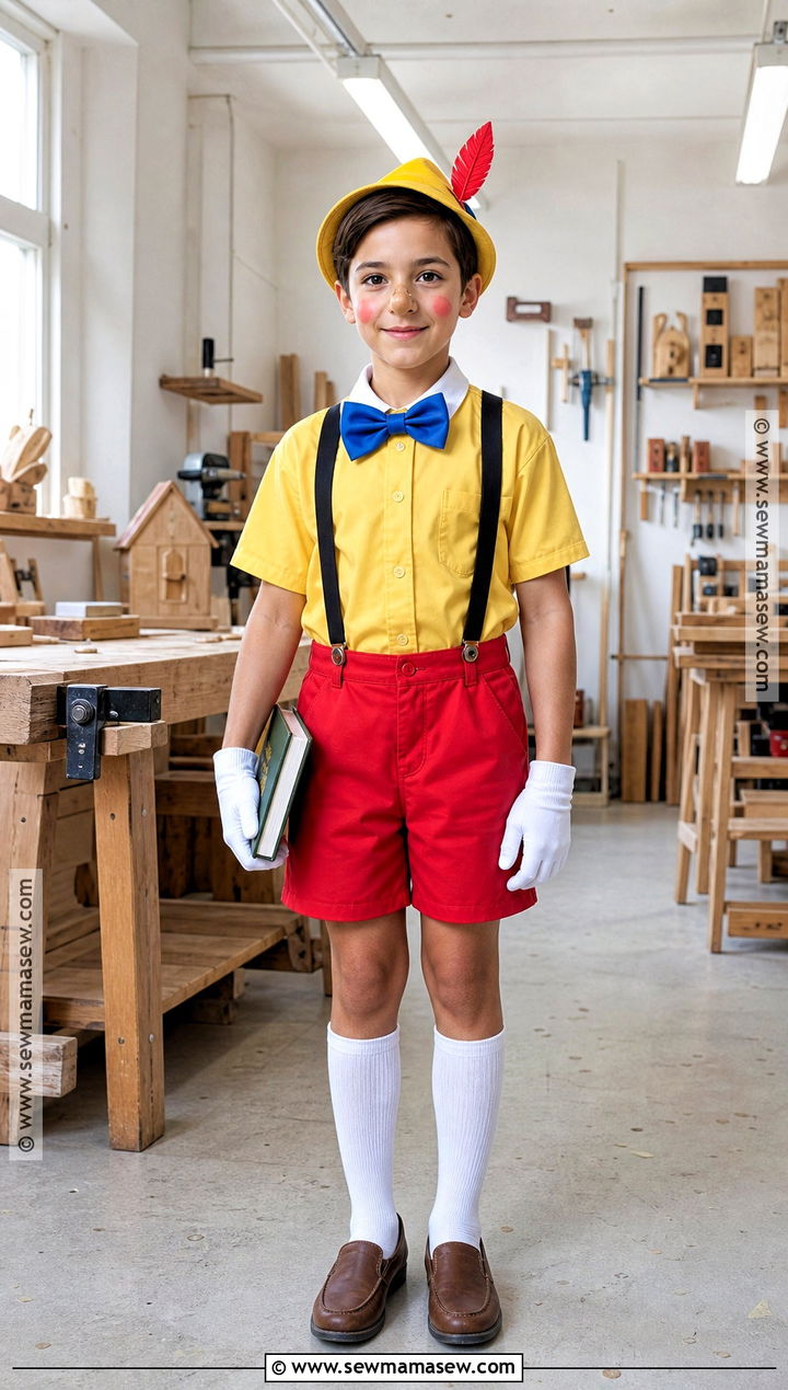 Pinocchio Costume - 30 easy storybook character costumes
