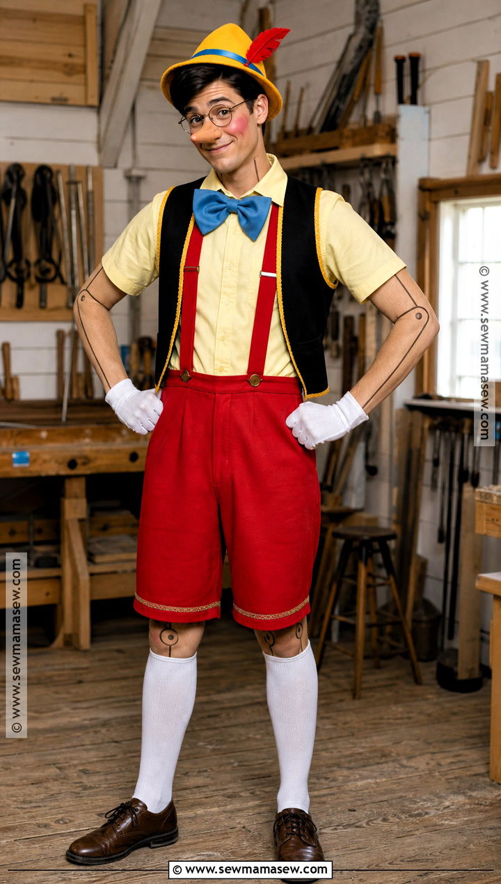 Pinocchio Puppet Costume - 30 Fairytale Costume Ideas