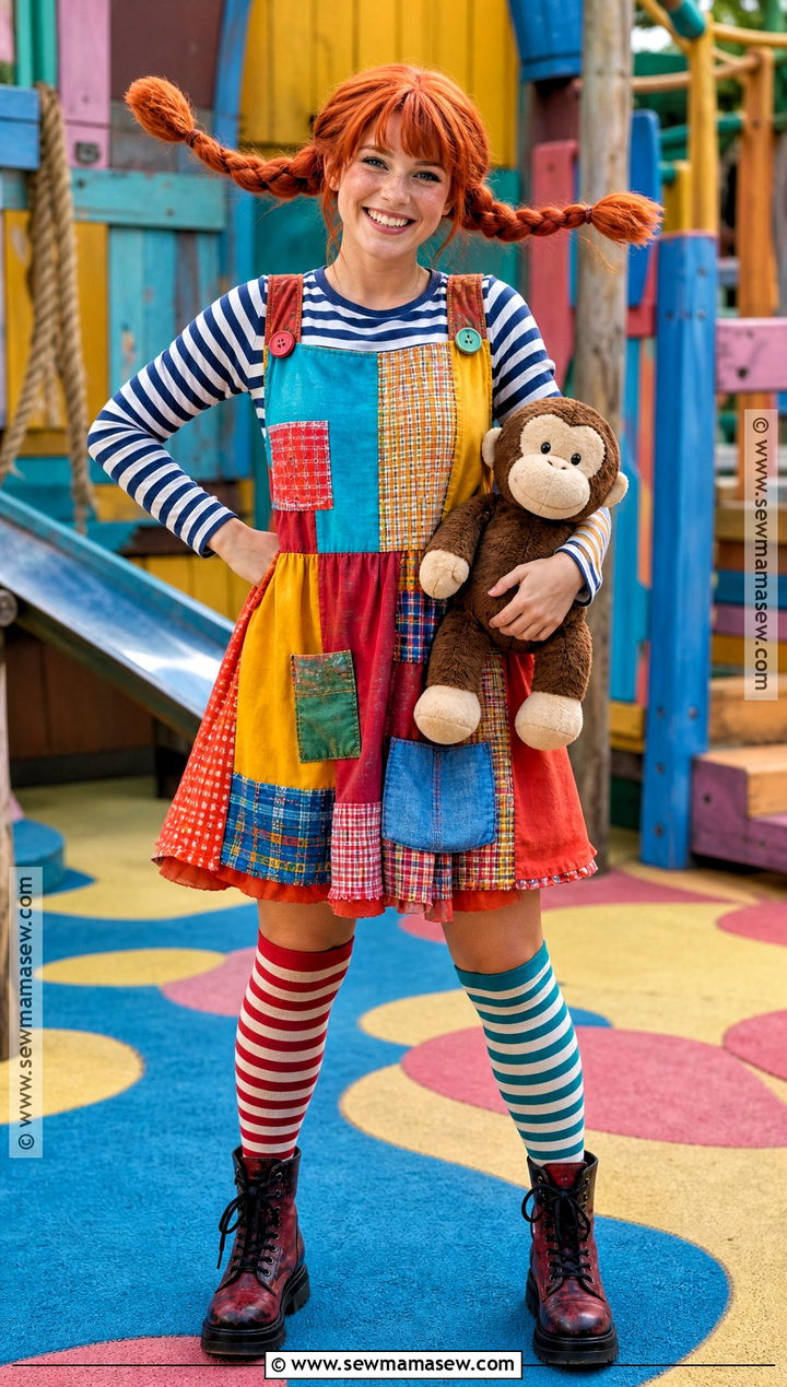 Pippi Longstocking Book Character Costume - 30 favorite book character dress up ideas