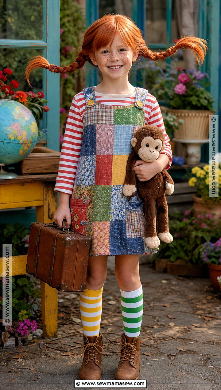 Pippi Longstocking Book Parade Costume - 30 book parade costumes