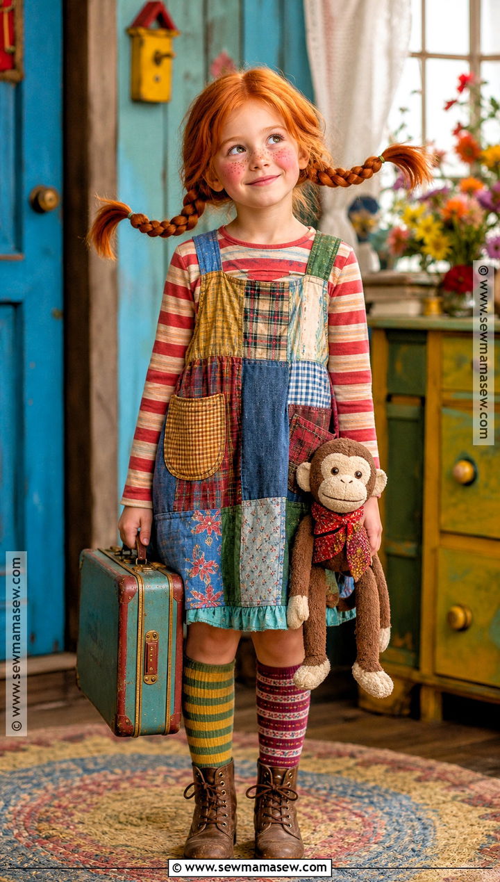 Pippi Longstocking Costume - 35 redhead halloween costumes