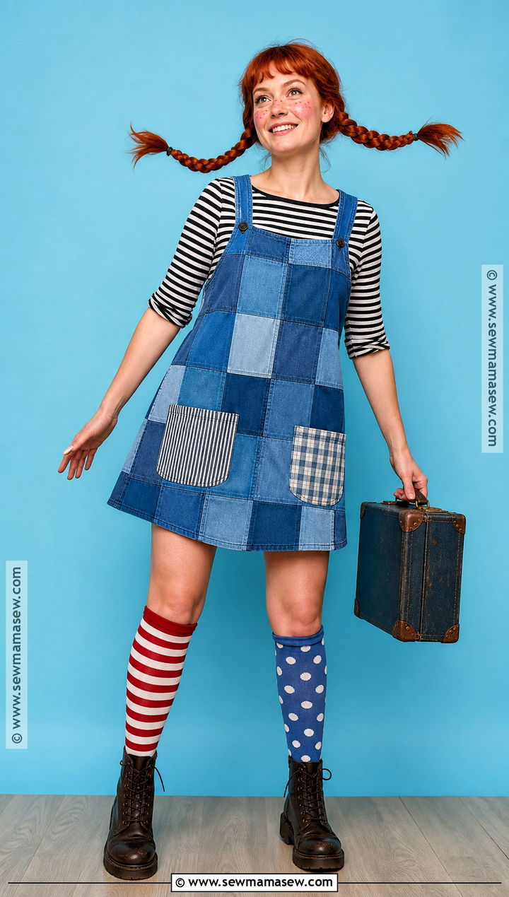 Pippi Longstocking Costume - 30 costume ideas red hair