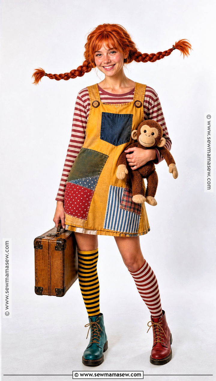 Pippi Longstocking Costume - 40 halloween costumes red hair