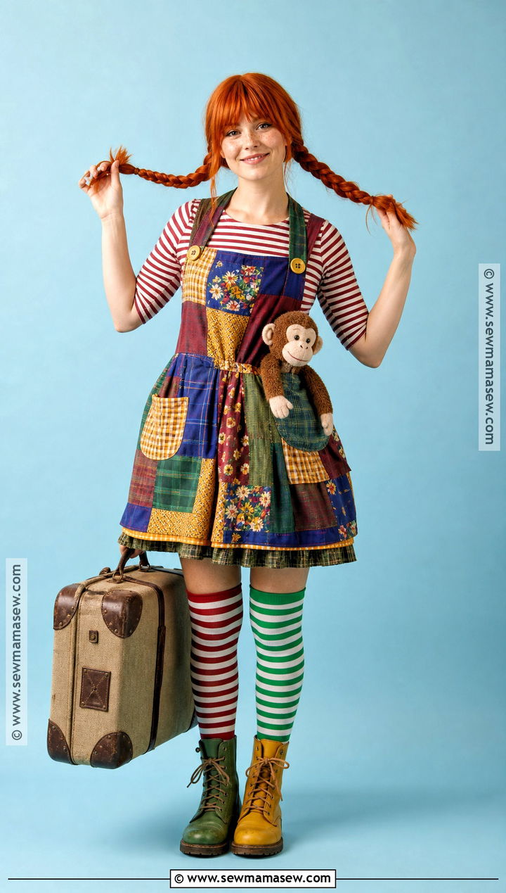 Pippi Longstocking Costume - 45 red hair halloween costumes