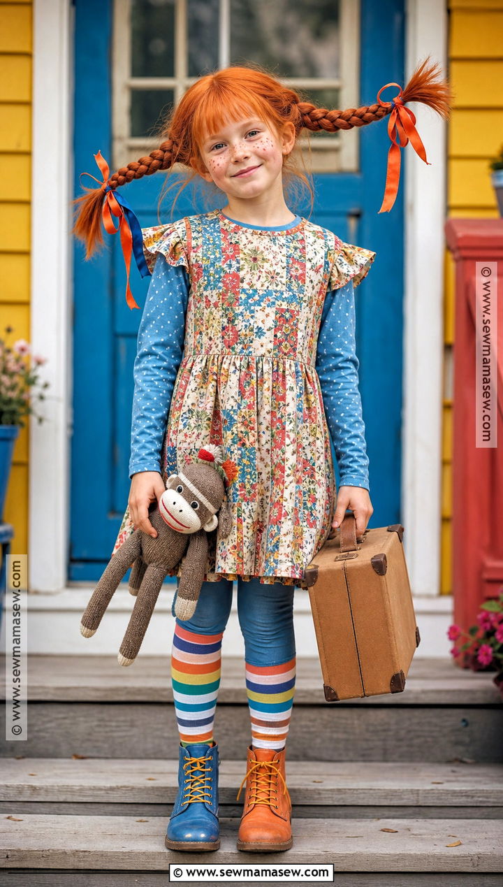Pippi Longstocking Costume - 30 easy book week costumes