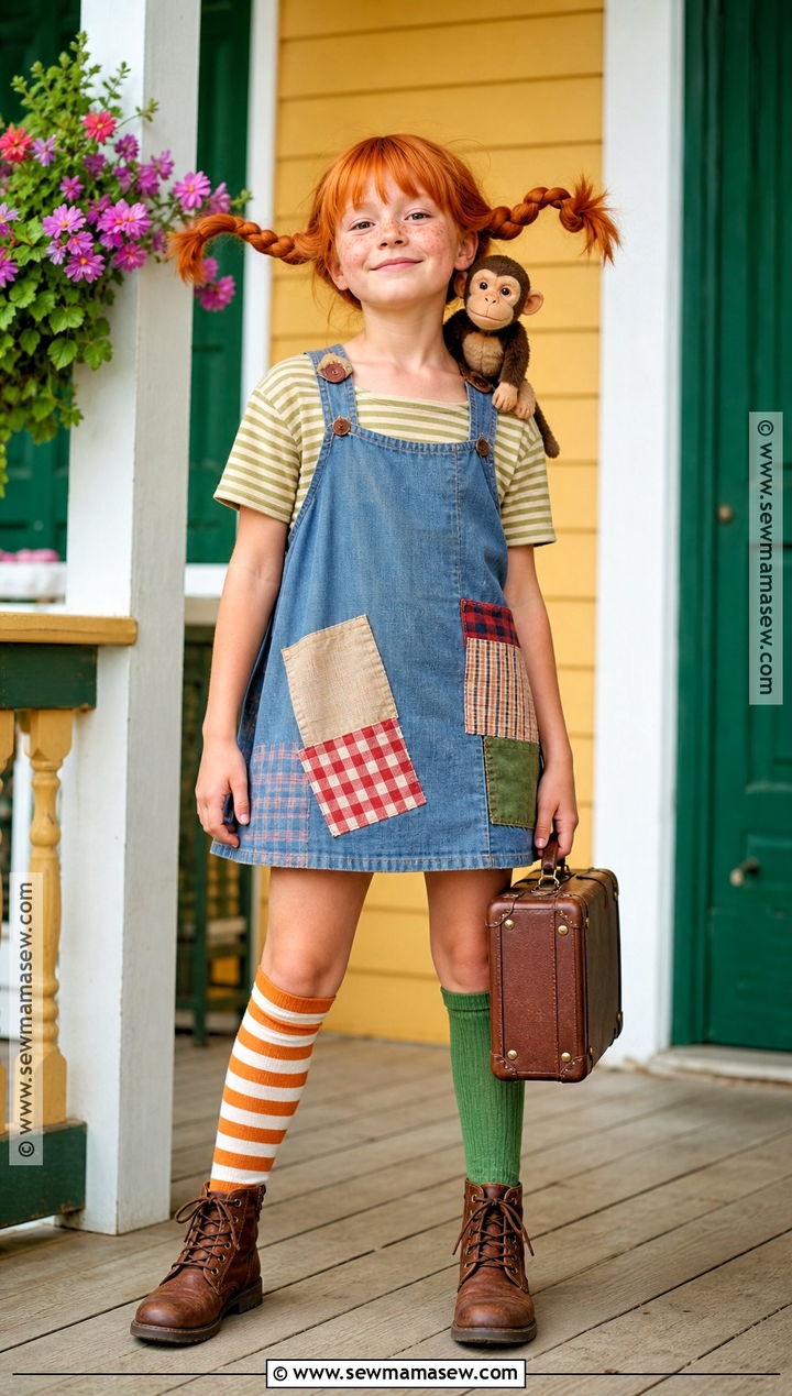 Pippi Longstocking Costume - 30 easy storybook character costumes