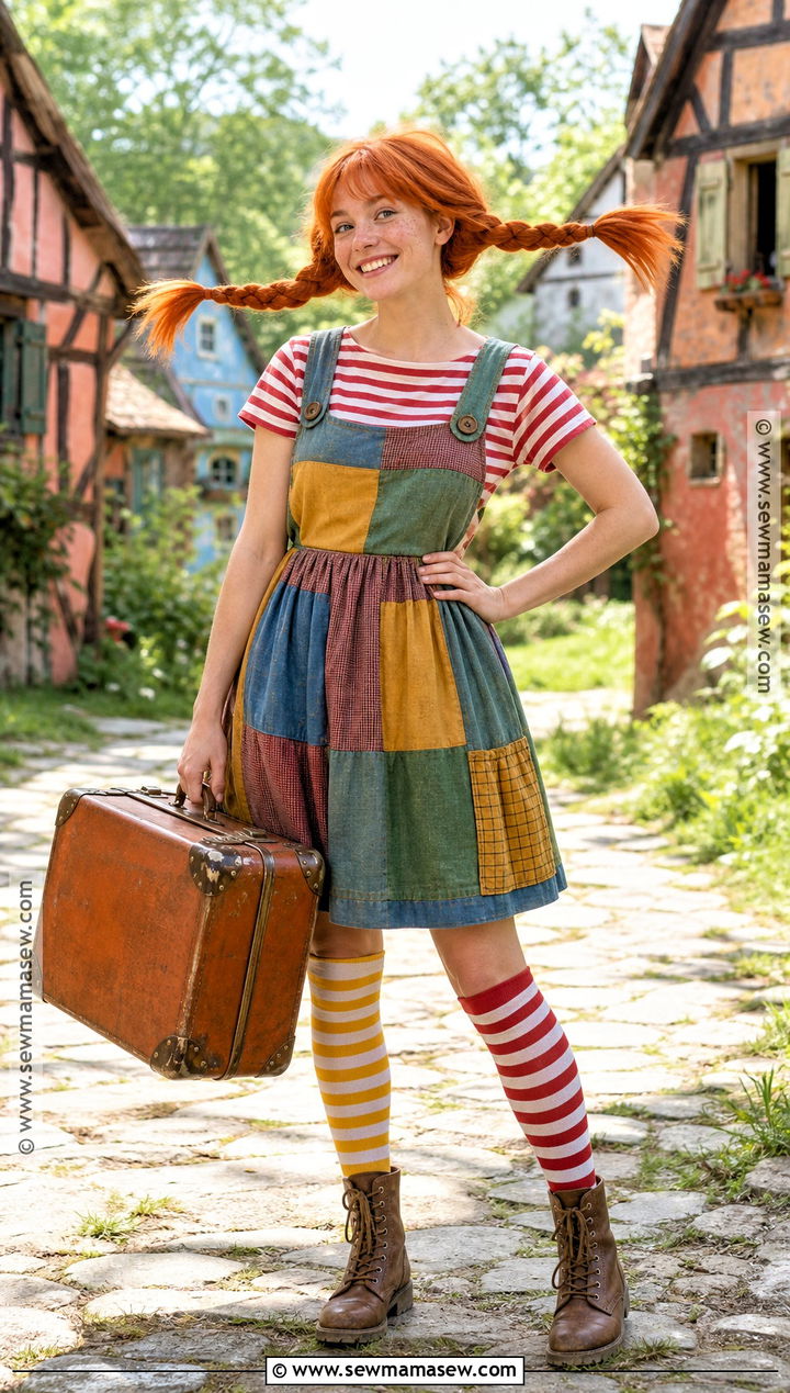 Pippi Longstocking Costume - 30 halloween costume red hair ideas