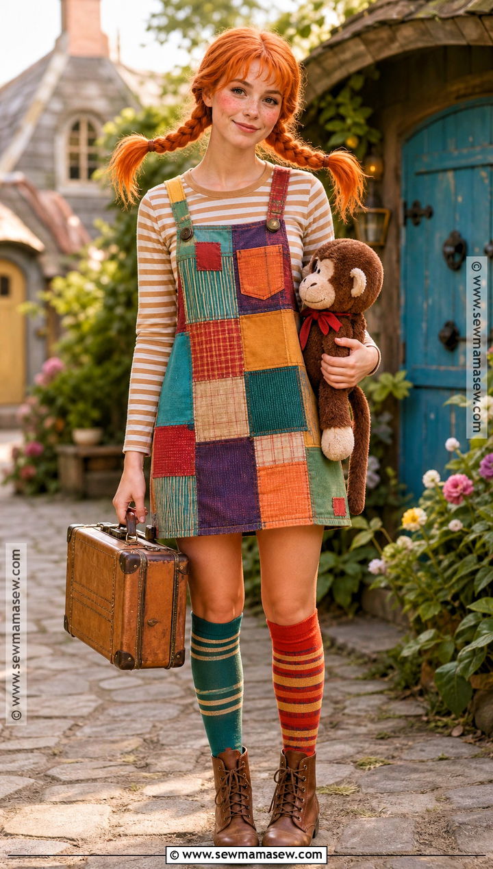 Pippi Longstocking Orange Hair Costume - 30 orange hair costume ideas