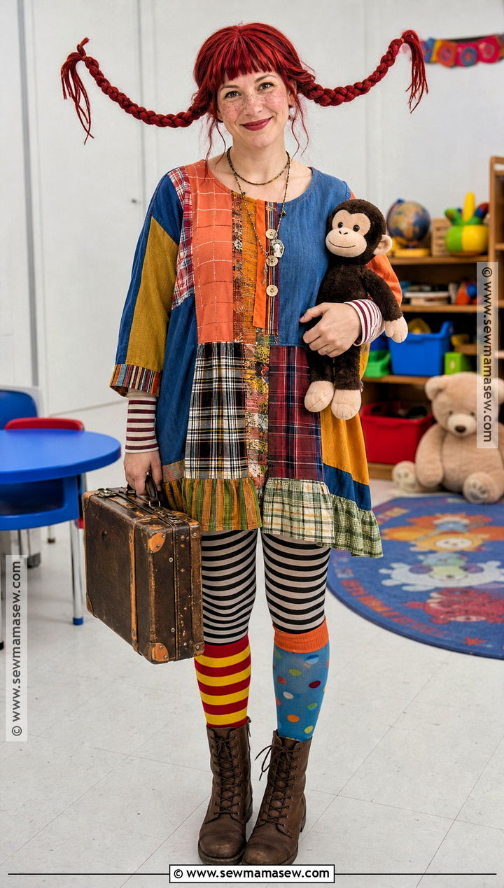Pippi Longstocking Teacher Costume - 40 book character costumes for teachers
