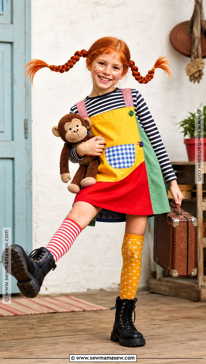 Pippi Longstocking World Book Day Costume - 30 easy world book day costumes
