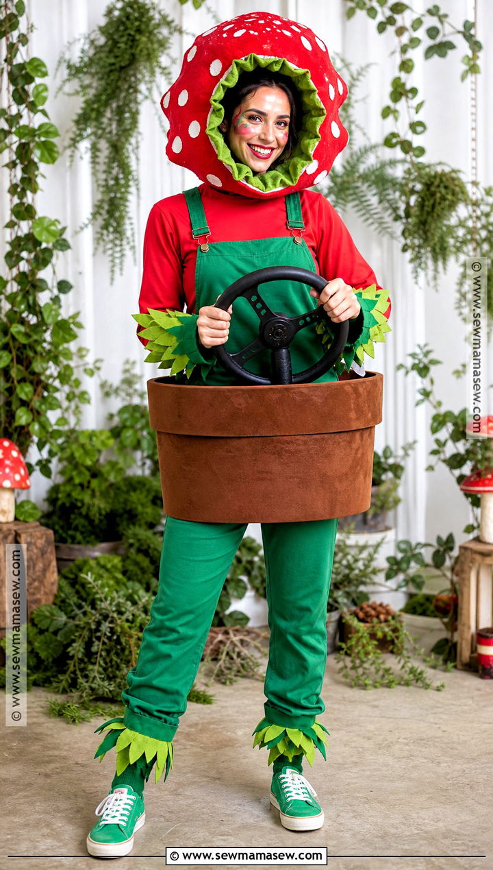 Piranha Plant Mario Kart Costume - 35 mario kart costumes