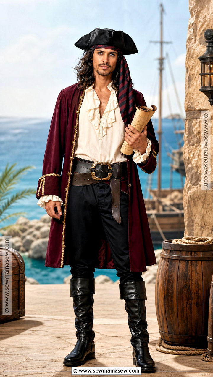 Pirate Captain Costume - 30 dress up party ideas