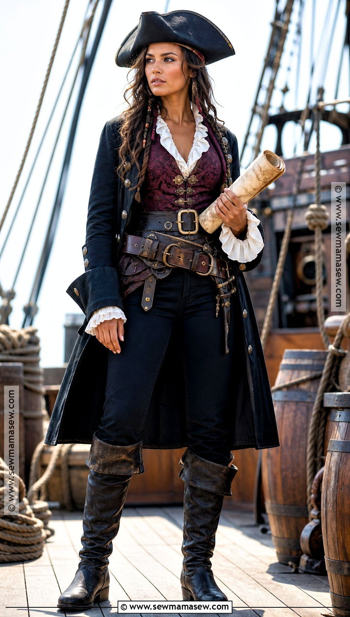 Pirate Captain Costume - 35 womens halloween costume ideas