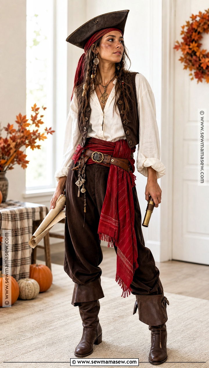 Pirate Captain Costume - 50 easy costume ideas