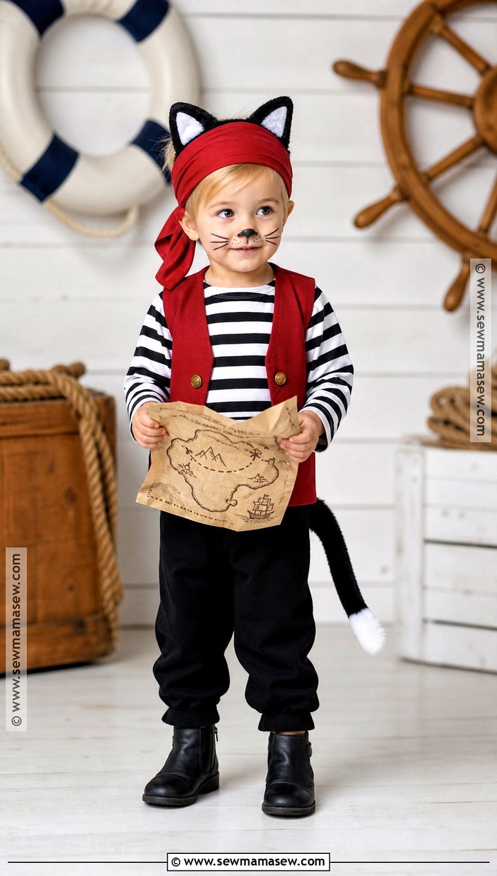 Pirate Cat Costume - 30 toddler cat costume ideas
