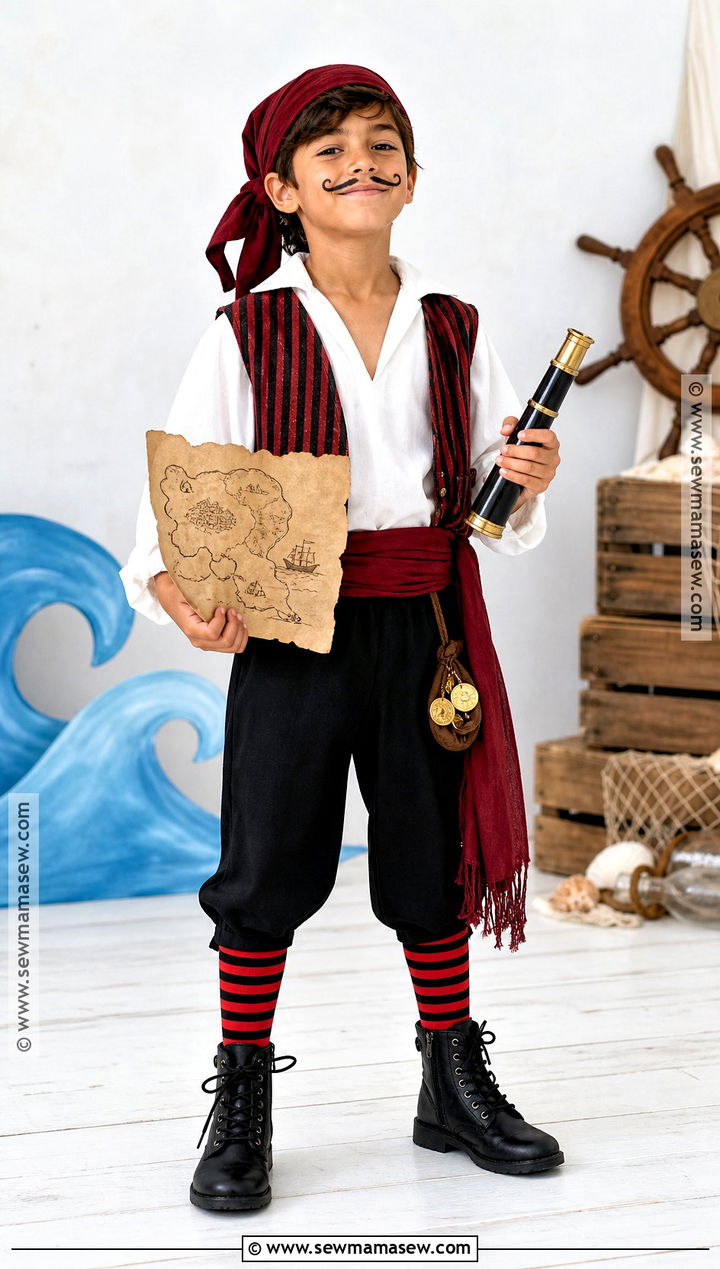 Pirate Costume For Boys - 35 kids halloween costumes for boys