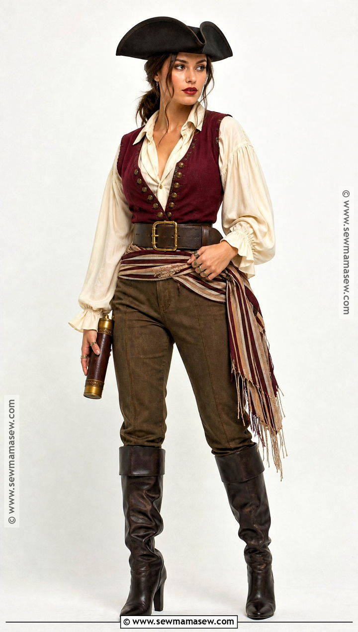 Pirate Costume With Trousers - 50 pirate costume ideas for women