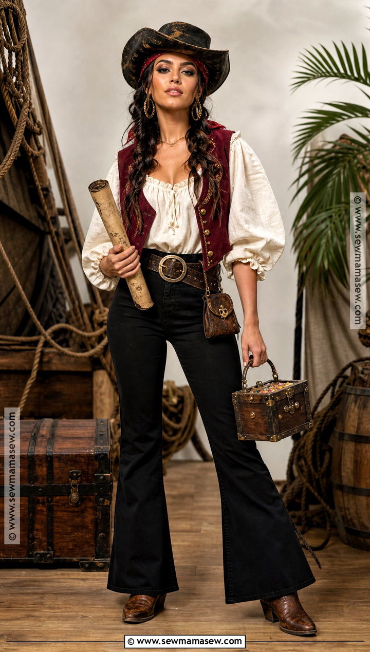 Pirate Cowgirl Costume - 45 cowgirl halloween costumes