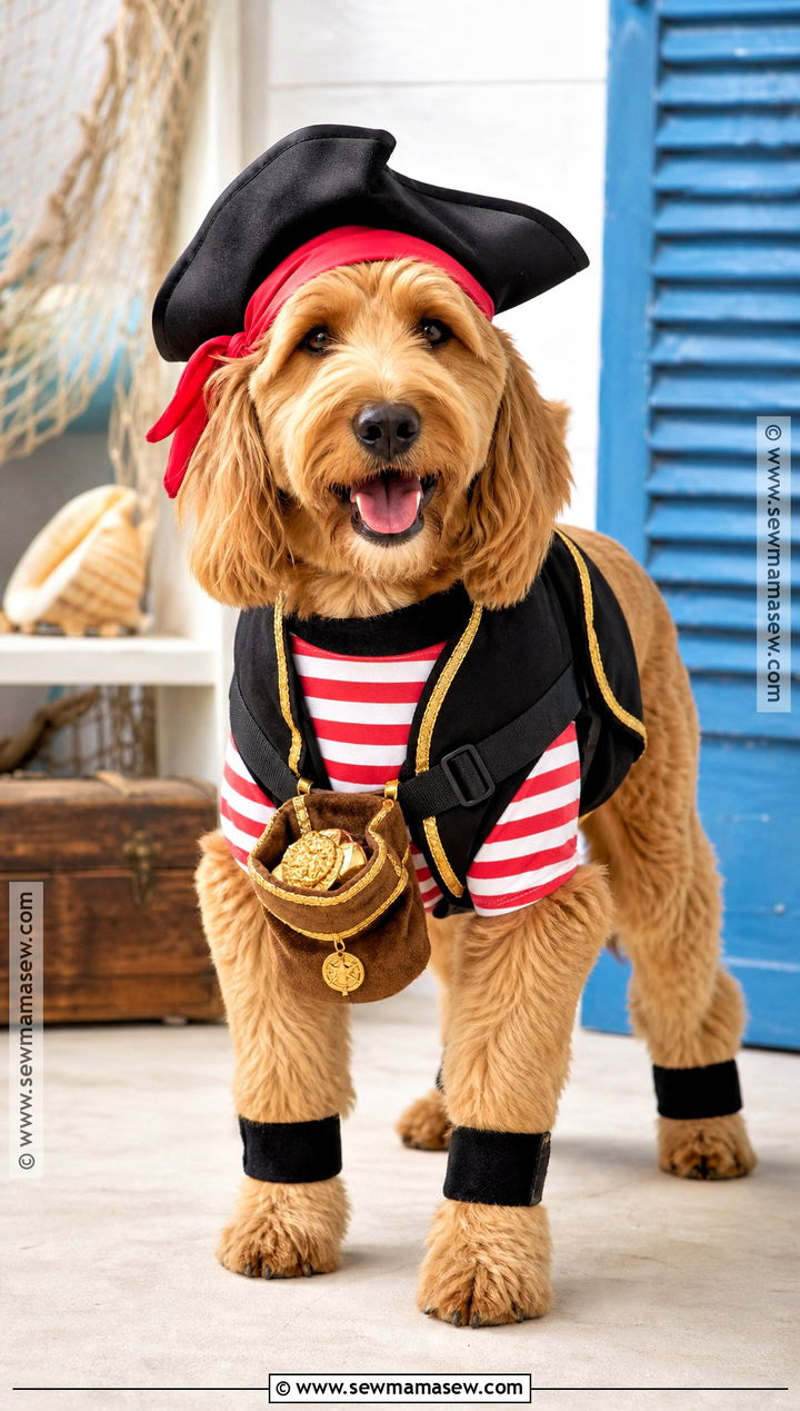 Pirate Dog Costume - 40 dog costume ideas
