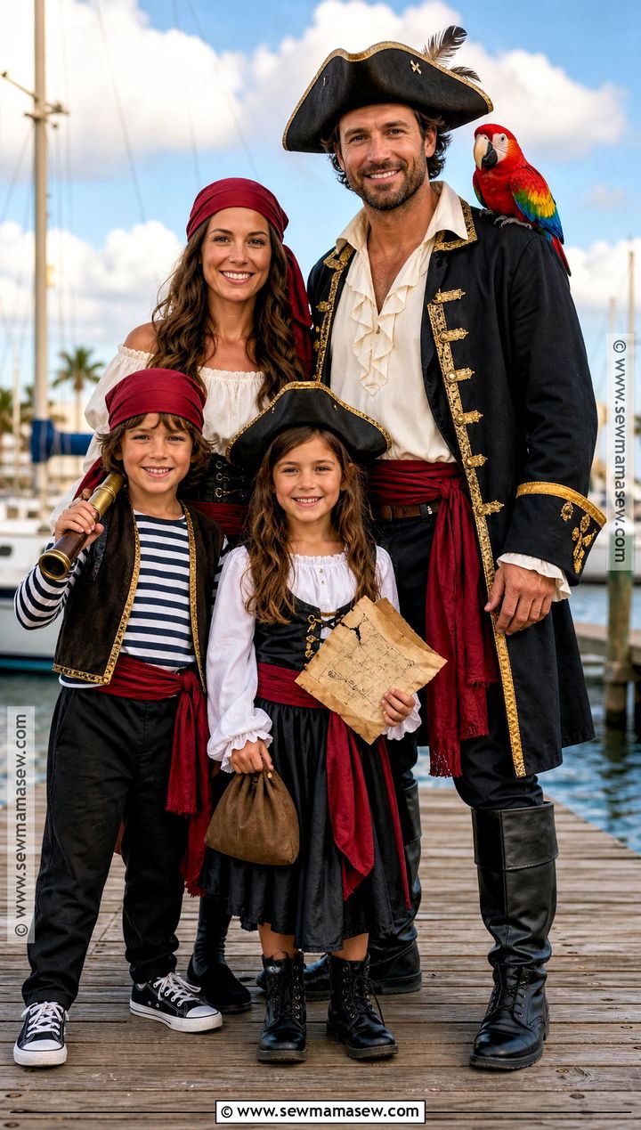 Pirate Family Costume - 35 pirate costumes